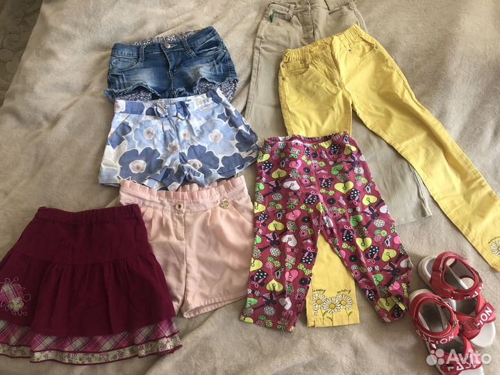 Пакет вещей на девочку 116-122