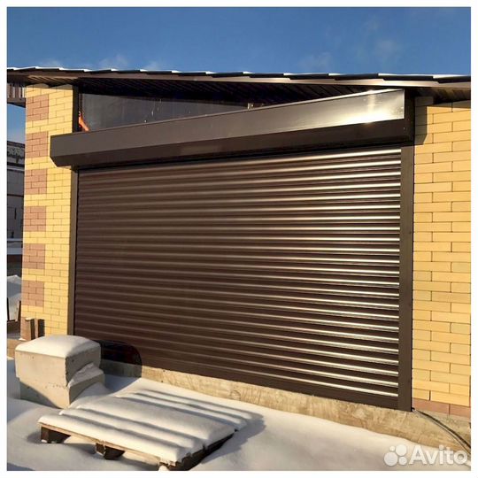 Ворота роллетные Алютех