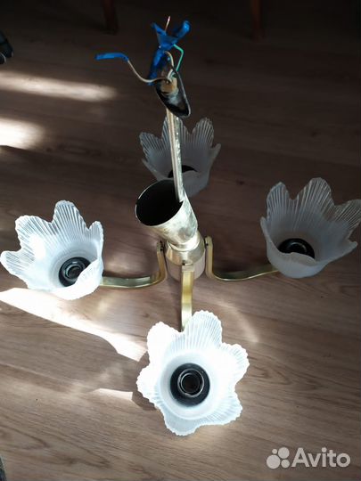 Люстра потолочная бу