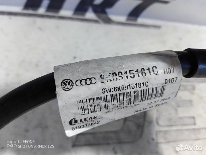 Контроль заряда акб Audi A6 C6 2.8 CCE 2010