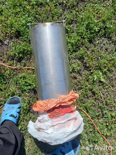 Ведро для скважины из нержавейки