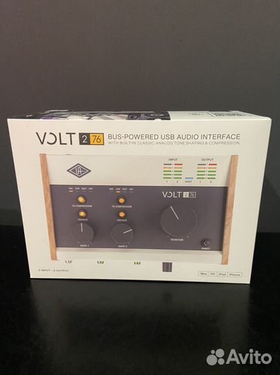 В наличии, Universal Audio Volt 276