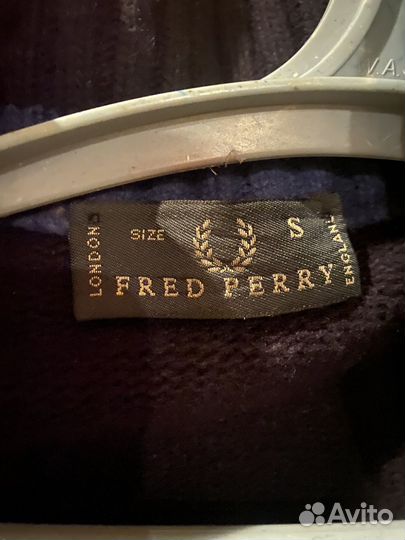 Продам свитер, джемпер Fred Perry оригинал Италия