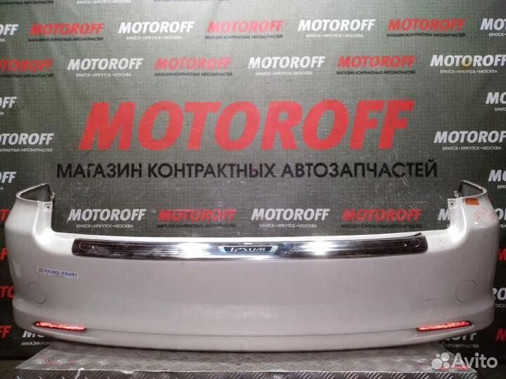 Бампер зад.Ипсум ACM21 светлый 04 А594