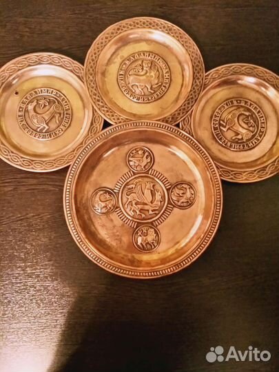 Тарелка настенная Владимир Дмитриевский собор 12в