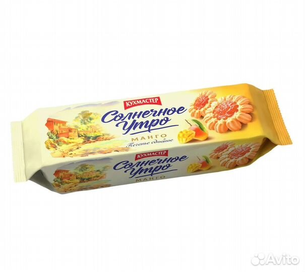 Сдобное печенье Солнечное Утро Манго 240г