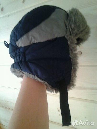 Детская зимняя шапка, р. 50-52