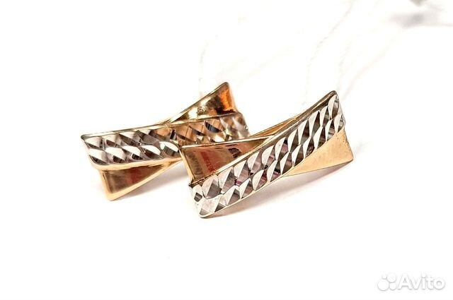 Золотые серьги