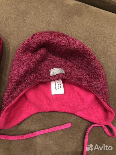 Шапка демисезонная на флисе lassie