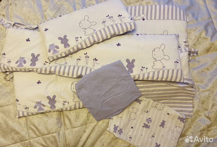 Бортики и детское постельное белье Piccolino