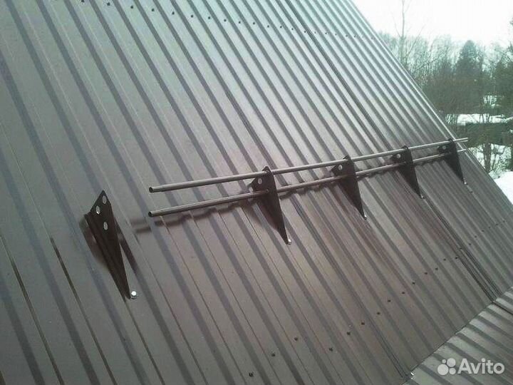 Снегозадержатель для мягкой кровли