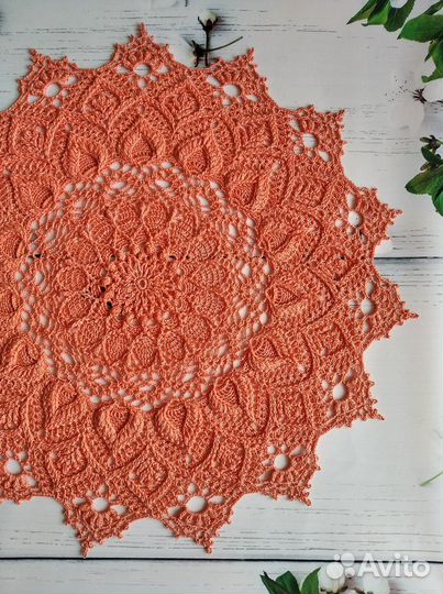 Салфетка ажурная 