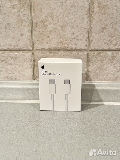 Кабель для зарядки MacBook 2 метра оригинал новый