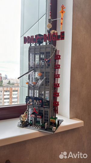 Lego daily bugle(оригинальное) с инструкцией