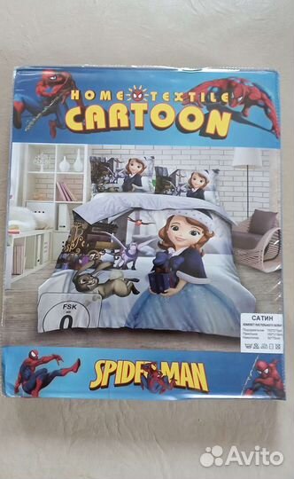 Новое постельное белье детское
