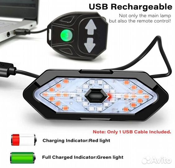 Бронь Фонарь для велосипеда задний