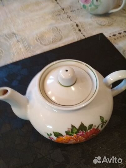 Чайник заварочный фарфоровый СССР