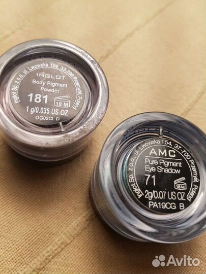 Тени Пигменты