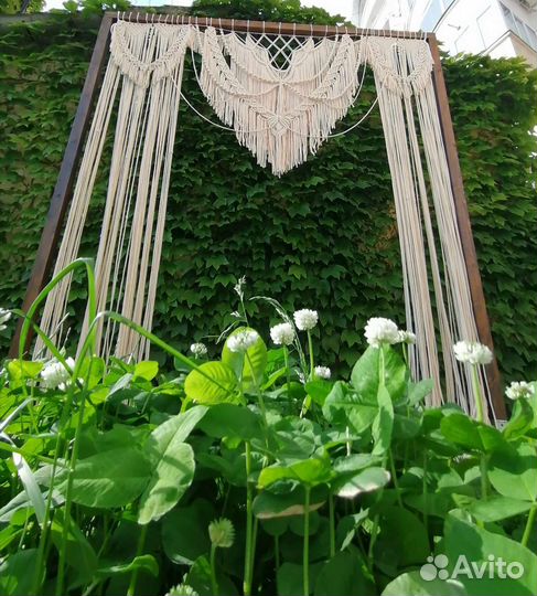 Арка макраме