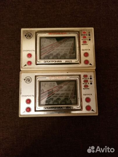 Игра электроника Автослалом