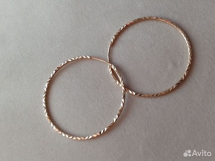 Золотая цепочка,серьги-конго