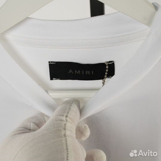 Футболка armani белая