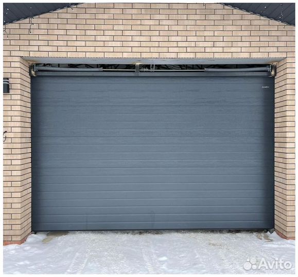 Секционные гаражные ворота