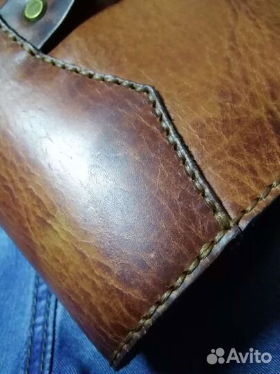 Кожаная обложка на книгу