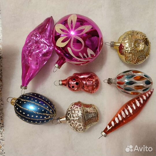 Ёлочные игрушки СССР