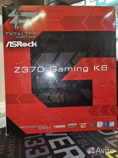 I5 8600k + Asrock Fatal1ty Z370 Gaming K6