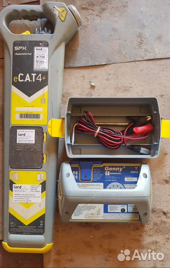 Трассоискатель Radiodetection CAT4+ и Genny3
