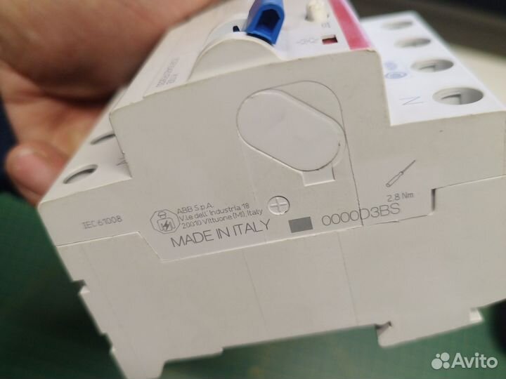 Узо селективное ABB 63A 300mA тип A S