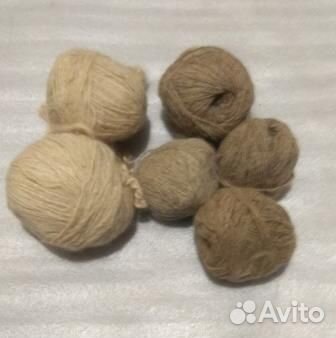 Нитки из песцового и собачьего пуха