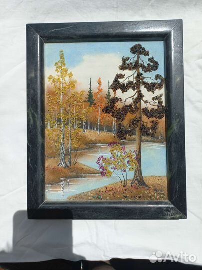 Картины из натурального камня