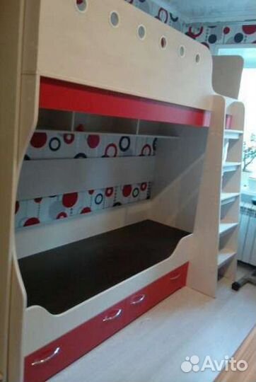Двухъярусная кровать можно в рассрочку