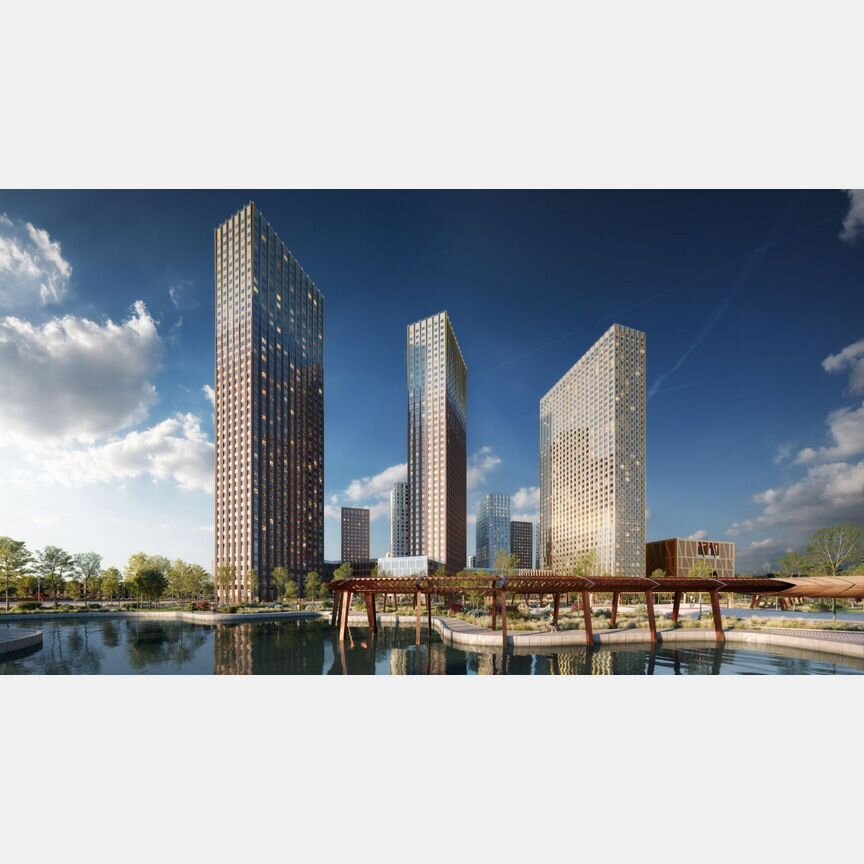 1-к. квартира, 38,6 м², 10/43 эт.