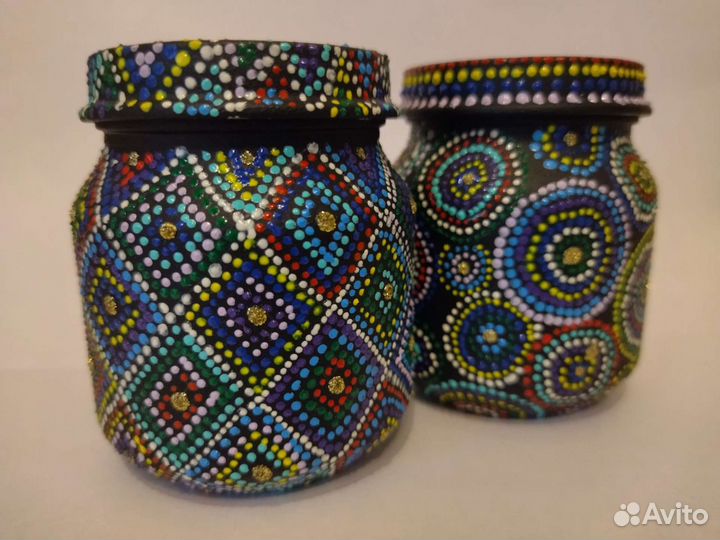 Интерьерные баночки