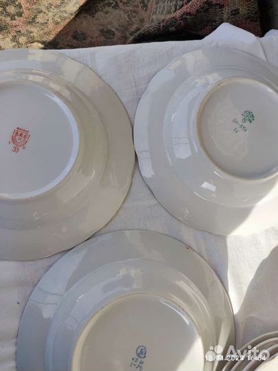 Тарелки разные