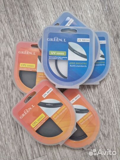 Светофильтры для объективов UV, CPL