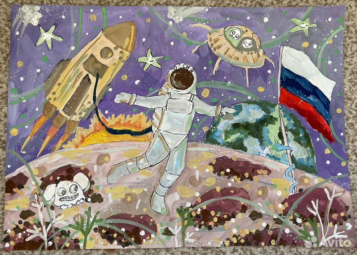 Рисунок в школу и детский сад