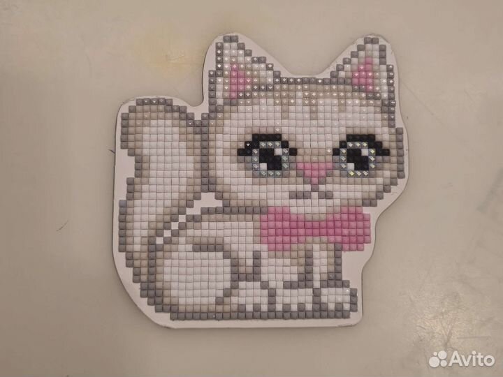 Алмазная мозаика, готовая. Магнит