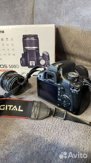 Canon eos 500d + портретник