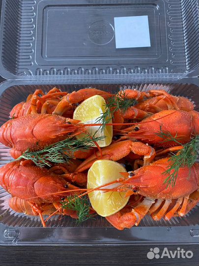 Раки варёные с доставкой на дом. Челябинск