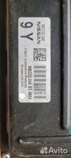 Мозги nissan almera n16