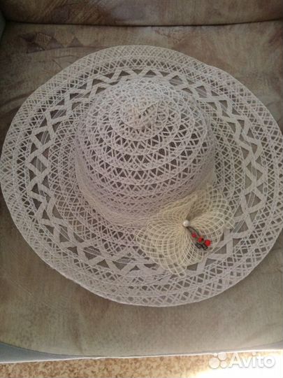 Шляпа женская пляжная