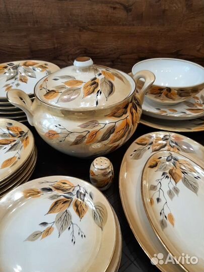 Столовый сервиз посуды с супницей 23 предмета