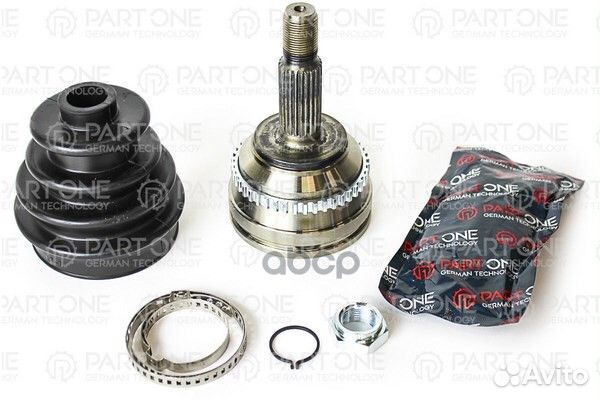 ШРУС outer, 23x56.3x25, ABS:44T, renault laguna