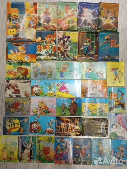 Календарики стерео и переливашки таблица умножения