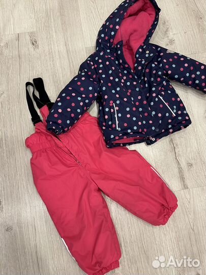 Костюм комбенизон теплый для девочки