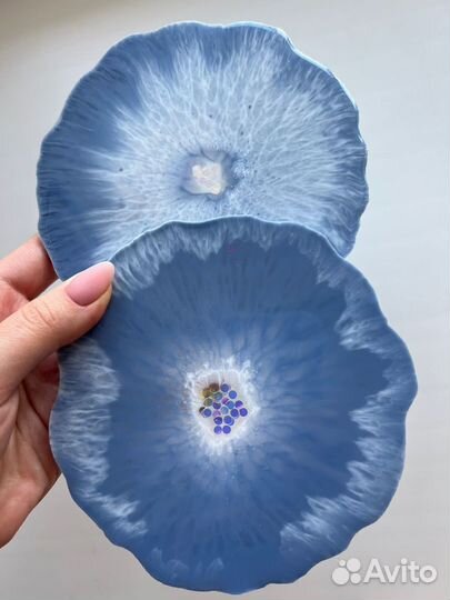 Подстаканники из эпоксидной смолы